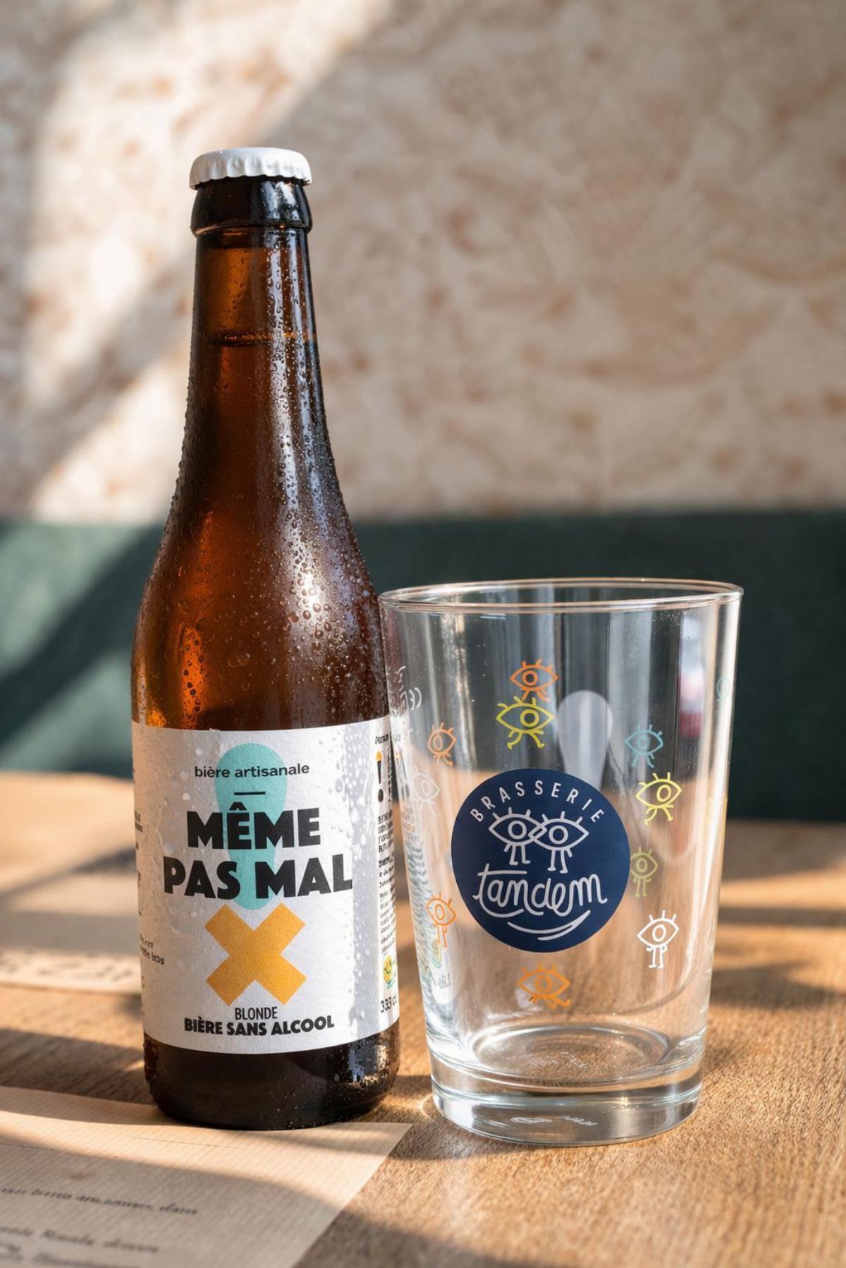 Bière sans alcool Brasserie TANDEM